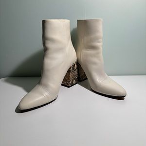 Dolce Vita Coby Snake Heel Boots size: 7.5